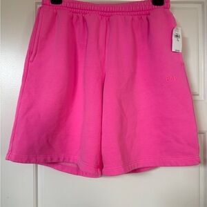 Gap Kids VintageSoft Relaxed Pink Sweat Shorts XL NWT
